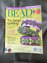 Bead &amp; Button Magazine June 2008 Issue #85 Bead Quilting Japanese Loomwork - $14.24