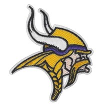 MINNESOTA VIKINGS IRON ON PATCH Sports Football Team Fan Embroidered App... - $2.95
