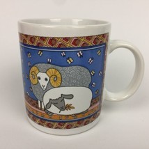 Lauffer By Gailstyn-Sutton Japan 12 oz. Coffee Tea Mug Cup Sheep Ram Ewe... - £15.24 GBP