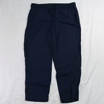 Talbots 14 Navy Blue Pull On Slim Ankle Pants - £19.95 GBP