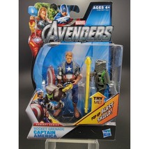 Marvel The Avengers Captain America Movie Rocket Grenade Action Figure NIB - £17.23 GBP