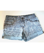 VIGOSS Paisley light wash Denim Shorts girls size 10 - £5.51 GBP