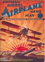 Model Airplane News 5/1934-Kawasaki KDK5 fighter plane-Kotula-VG/FN - £69.95 GBP
