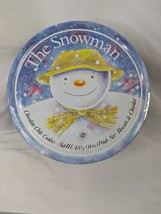 Raymond Briggs The Snowman Metal Cookie Tin EMPTY 1991 - £53.88 GBP