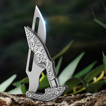 Exquisite Mini Mechanical Stainless Steel Steel EDC Tactical Folding Knife - £15.61 GBP
