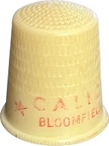 Calico Corners, Bloomfield Hills, Michigan Collectible plastic Thimble - $9.99