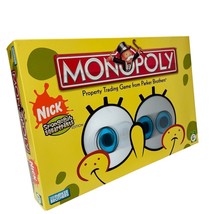 Monopoly SpongeBob SquarePants Edition Board Game Nickelodeon Vintage 2005 - $49.37