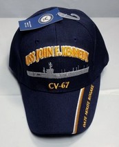USS JOHN F KENNEDY CV-67 US NAVY SHIP HAT OFFICIALLY LICENSED BASEBALL C... - £19.91 GBP