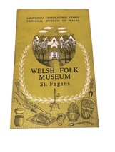 Welsh Folk Museo St. Fagans Guía Nacional Museo Gales 1970 - $16.91