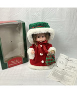 Santa&#39;s Best Animated Under Cover Kids 13.5”Brittany Doll Vintage 1994 W... - $14.85
