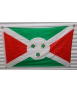 Burundi Africa Flag 3&#39; x 5&#39; Ft Nylon Premium Outdoor Embroidered Green R... - €29,72 EUR