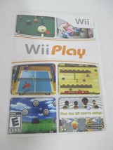 Wii Play Game in Case! Nintendo Wii Complete Manual case -  Clean Disc! - £7.98 GBP