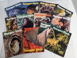 Vintage Ranger Rick Magazines 1985-1986 Nature Magazines Lot of 12 Animals NWF - £13.69 GBP