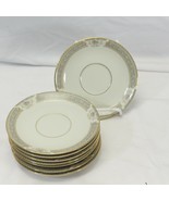Mikasa Richelieu Saucers 5 3/4&quot;  Lot of 8 - $305.33 MXN