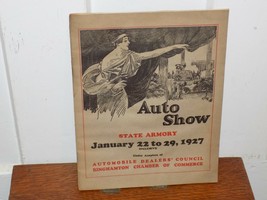 Vintage 1927 Binghamton, NY Auto Show Program - $823.64 MXN