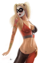 12x18&quot; Nathan Szerdy SIGNED DC Batman / Joker Art Print ~ Harley Quinn Tattoos - £19.84 GBP