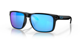 Oakley Holbrook XL Sunglasses OO9417-0359 Polished Black W/ PRIZM Sapphire Lens - £81.39 GBP