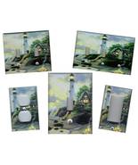LIGHTHOUSE WITH CABIN Light Switch Plates and Outlets Home Decor - $7.20 - $12.50