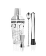Maker&#39;s Silver One 4-Piece Premium Cocktail Kit - €21,39 EUR