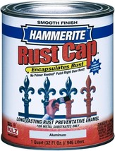 Hammerite Rust Cap 44205 Rust Preventative Paint Smooth Finish Aluminum,... - $84.14