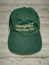 Vintage Light Hawk Volunteer Pilot Conservation Mens Baseball Hat Green ... - £6.85 GBP