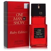 One Man Show Ruby by Jacques Bogart Eau De Toilette Spray 3.3 oz for Men - £19.47 GBP