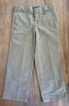 Dickies Pants Boys 5 Khaki Flat Front Classic Fit NEW - £14.85 GBP