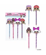 L.O.L Surprise 4 Pieces Pen Pack Set with Large Top Pen Cover - $8.18 CAD
