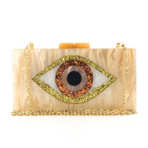 Bag Fashion Colorful Color Acrylic Bag Women Messenger Shoulder Clutches Lady Ev - £45.68 GBP