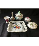collection of 5 small Herend items   1 x Wedgewood - £86.91 GBP