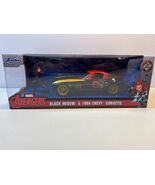 1966 Chevy Corvette &amp; Black Widow New In The Box in 1/24 Scale Diecast b... - $29.70