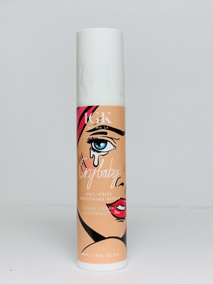 IGK CryBaby Anti-Frizz Smoothing Serum 44 ml/1.5 oz New