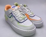 Nike Air Force 1 Shadow White Multi-Color DX3718-100 Women&#39;s Size 7 - $119.99