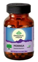 Lot of 2 Organic India Moringa 120 Capsules USDA GMO Certified energy stamina - $43.94