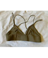 Small S Urban Outfitters Adeline Adelina Fusion Triangle Bra Green - $14.84