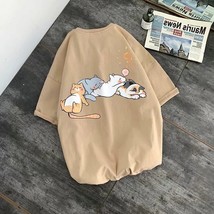 Sleepy Cat streetwear T Shirt - $30.00
