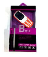 L8star BM 10 Mini Phone Wireless Dialer/Mini Phone Orange - £31.14 GBP