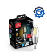 New Globe Smart B11 Light Bulb 40w E12 Base App Controlled  - $12.16