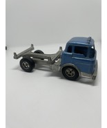 Hubley #1490 vintage Log Truck  Rolls Great And Bed Is Nice BLUE - $26.84
