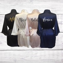 Custom Bride&amp; Bridesmaid robes SET - £27.97 GBP