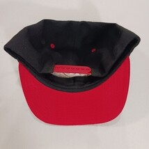 MLB San Francisco 49ers Men's Black/Red Snapback Baseball Cap Hat image 14