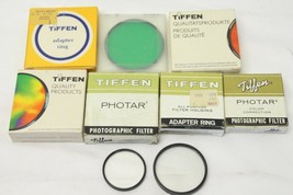 Tiffen Camera Filters Adapter Ring Series 6 7 8 48mm Lot of 9 - $39.19