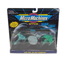 VINTAGE 1994 MICRO MACHINES STAR TREK SPACE GALOOB # 65825 NEW SEALED - $524.10 MXN