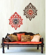 Damask Stencil Nadya LG scale - stencils instead of wallpaper - DIY wall... - $843.82 MXN