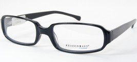 FreudenHaus PAPO solid onyx / Black RARE EYEGLASSES GLASSES FRAME 52-16-... - $157.17