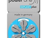6 Powerone Mercury Free Hearing Aid Batteries Size: 675P Cochlear Implant - $33.49
