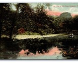 Lily Pond City Park Bridgeton New Jersey NJ DB Postcard T3 - £3.11 GBP