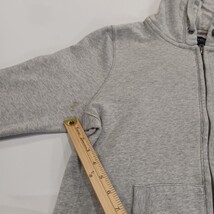 Aeropostale Aero Eighty Seven Youth Girl Gray Full Zip Hoodie Sweatshirt Size XL image 4