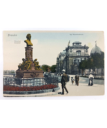 DRESDEN Statue of REITSCHEL-DENKMAL KGL KUNSTAKADMIE POSTCARD Unposted U... - £5.91 GBP