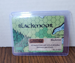 TSR Spellfire CCG 1st Ed. BLACKMOOR Realm Card #116 of 400 Greyhawk Adve... - $2.96